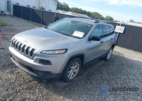 2016 Jeep Cherokee Sport from USA, damaged, VIN 1C4PJLAB3GW184516